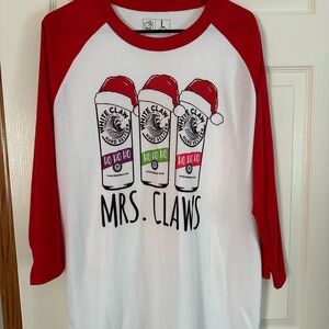 White Claw- Mrs. Claws Christmas Tee
